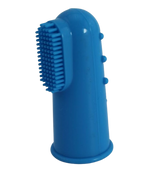 Brosse à Dents en Silicone Naturel pour Doigt pour Animaux de Compagnie
