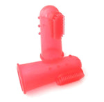 Brosse à Dents en Silicone Naturel pour Doigt pour Animaux de Compagnie