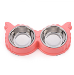 Double Bols en Acier Inoxydable pour Animaux