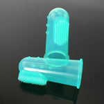 Brosse à Dents en Silicone Naturel pour Doigt pour Animaux de Compagnie