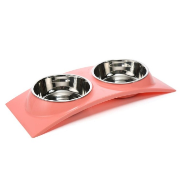 Double Bols en Acier Inoxydable pour Animaux