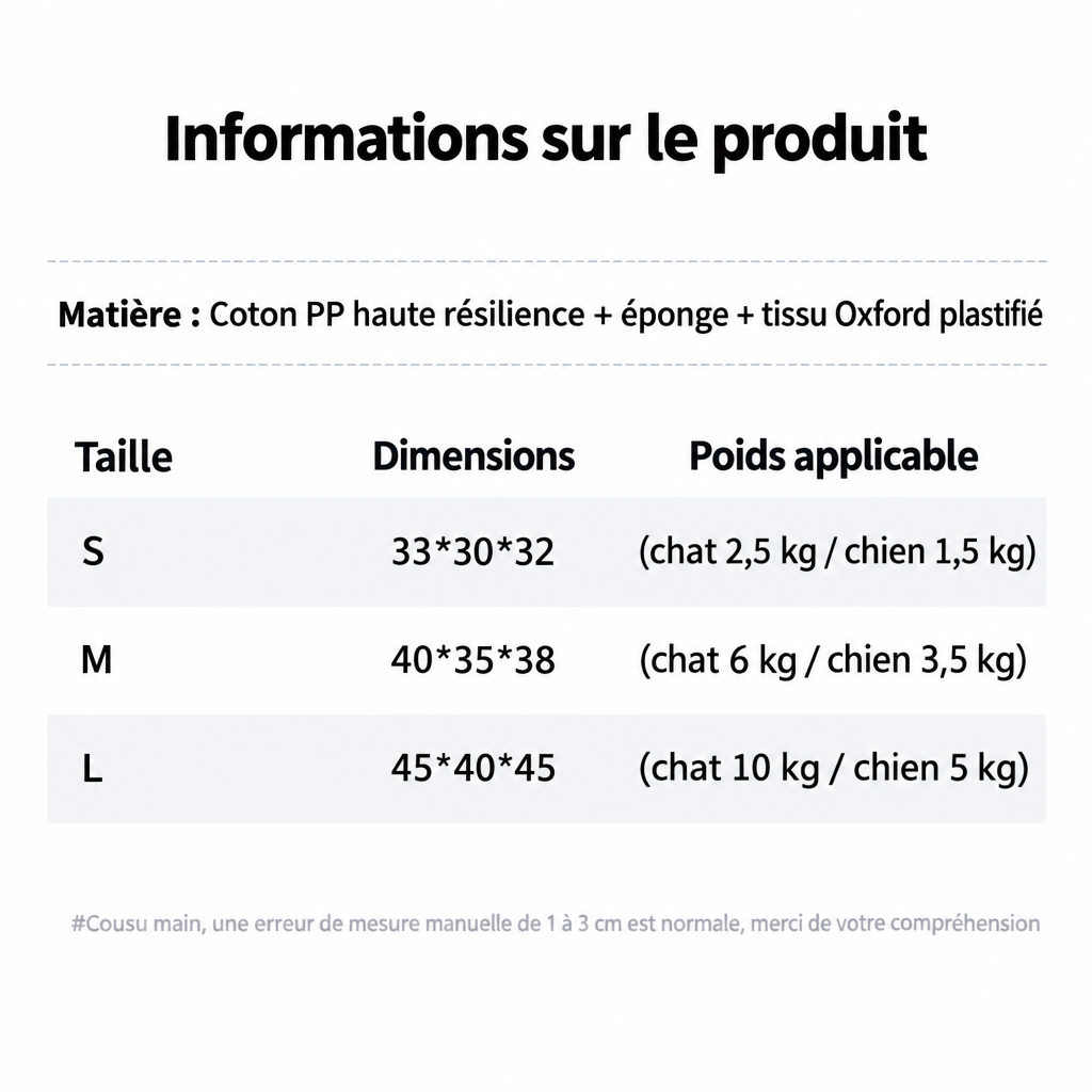 Maisonnette Chaude pour Animaux